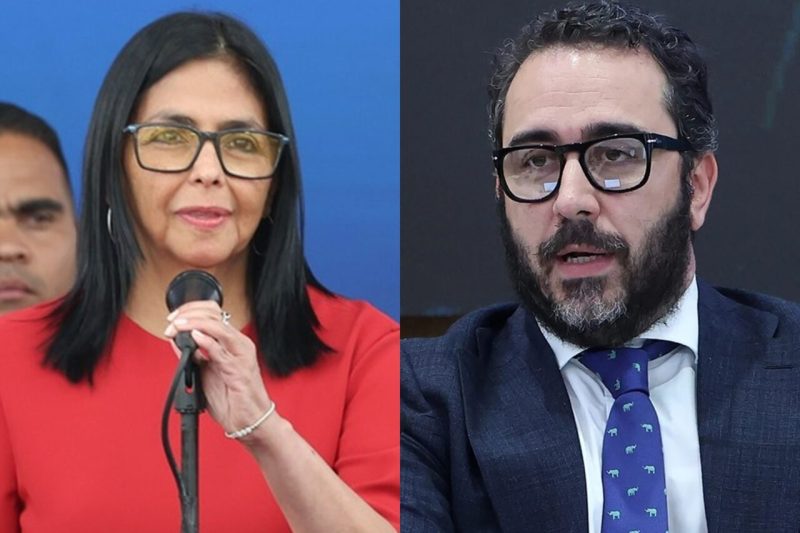 Víctor de Aldama asegura que Delcy Rodríguez le entregó un sobre vinculado a la presunta financiación del PSOE