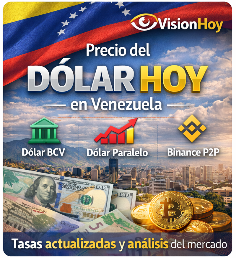 Precio del dólar hoy en Venezuela según BCV, paralelo y Binance P2P