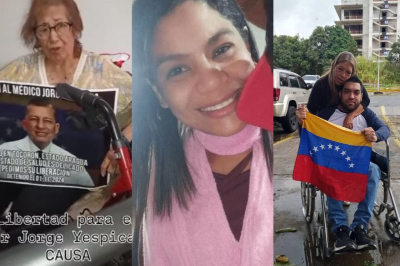 Tres madres de presos políticos mueren en menos de una semana tras la excarcelación de sus hijos en Venezuela