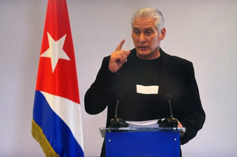 Cuba está dispuesta a un diálogo con Estados Unidos, afirma Miguel Díaz-Canel