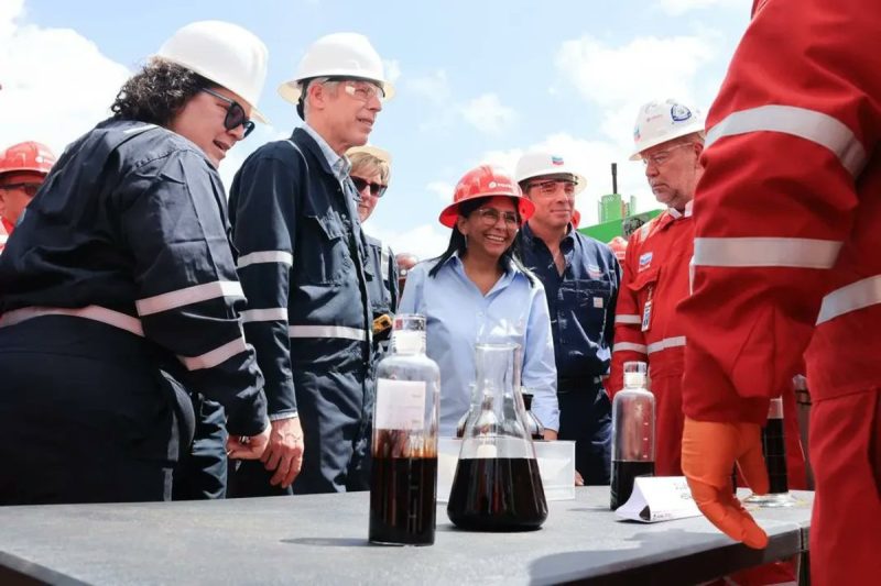 Wright inspecciona campo petrolero operado por Chevron en Venezuela: cooperación energética y perspectivas de producción