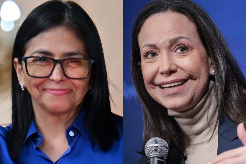 María Corina Machado vencería a Delcy Rodríguez