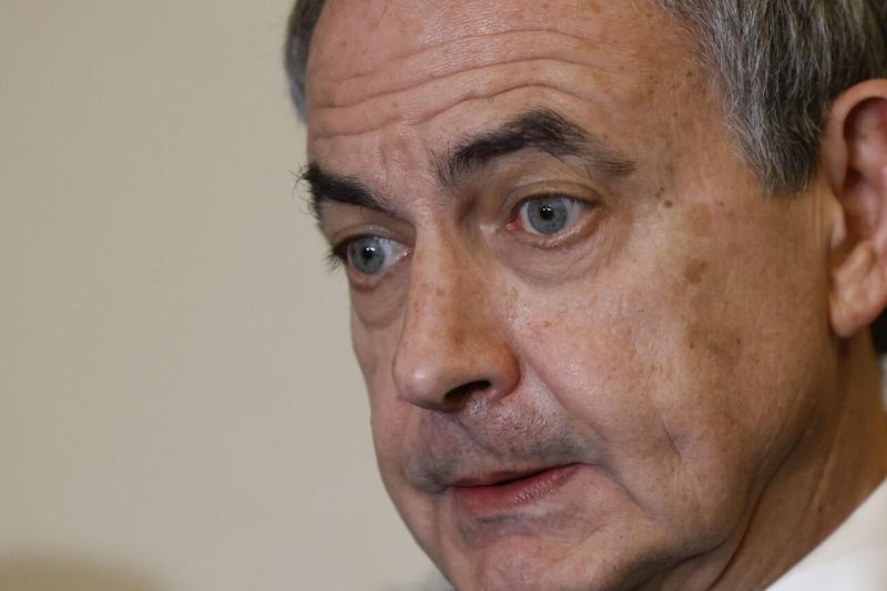 Zapatero llega a Caracas para participar en el plan de paz promovido por Delcy Rodríguez