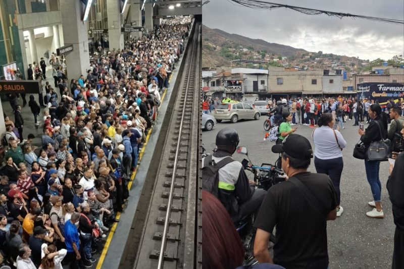 Paro de transporte en la Gran Caracas colapsa la movilidad urbana